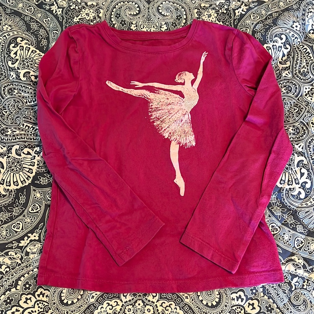 Long sleeved ballerina shirt